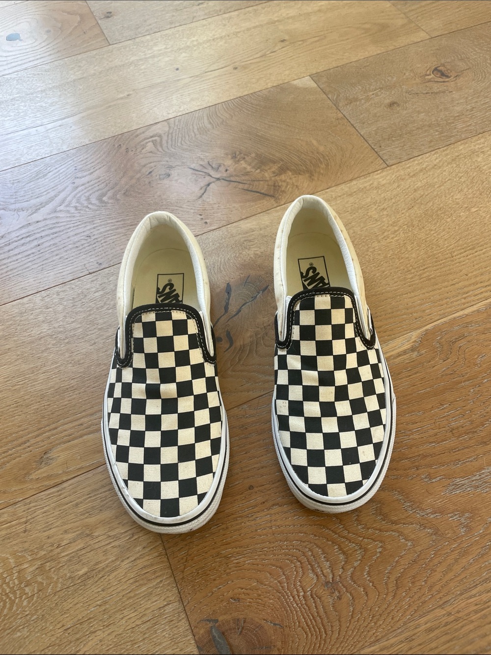 Vans Checkered Slip On Sneakers